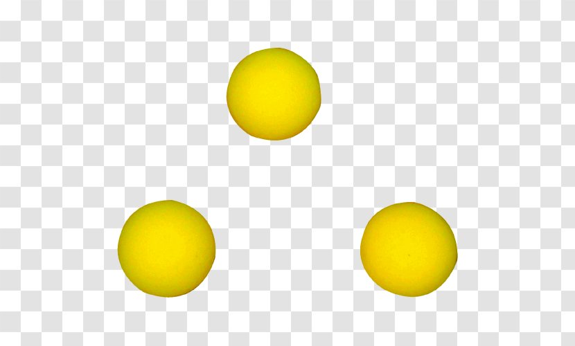 Sphere Ball - Yellow Transparent PNG