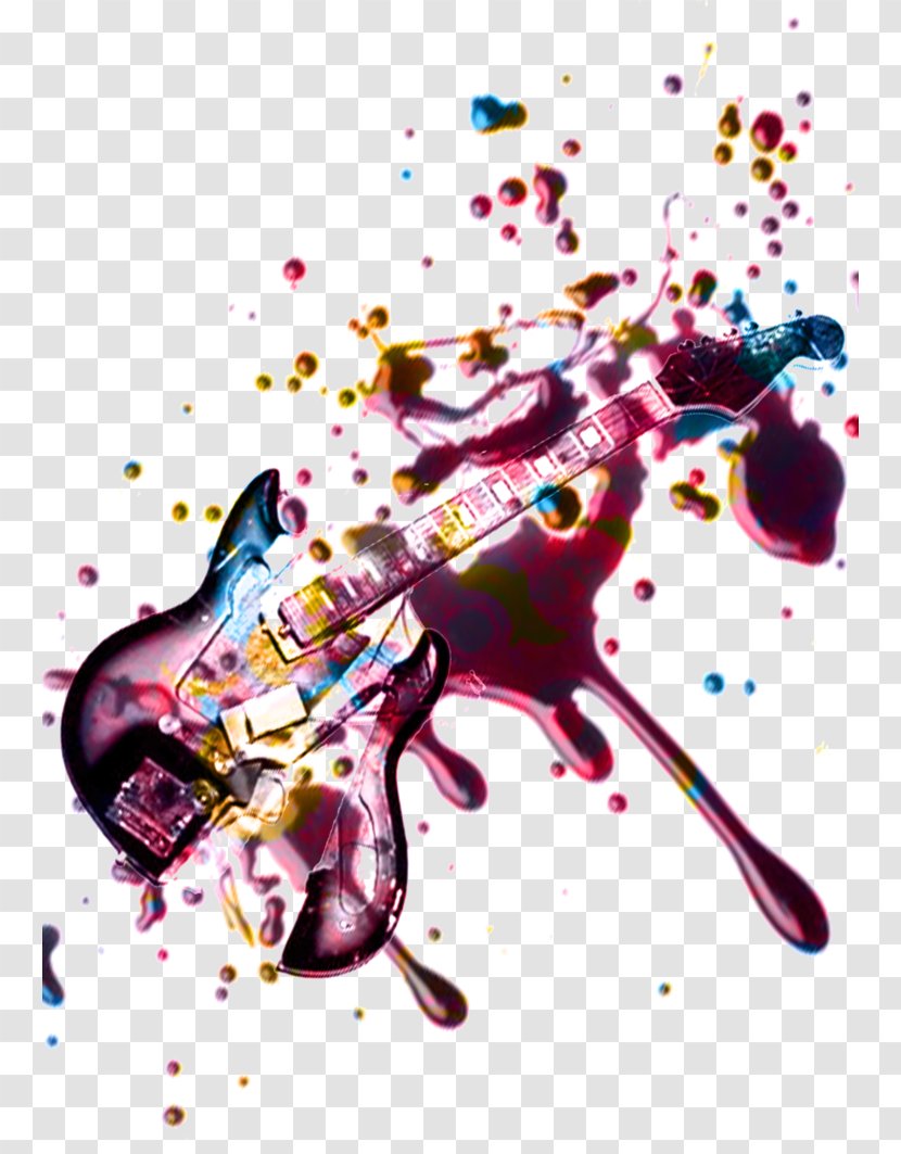 Guitarist Art Drawing Transparent PNG