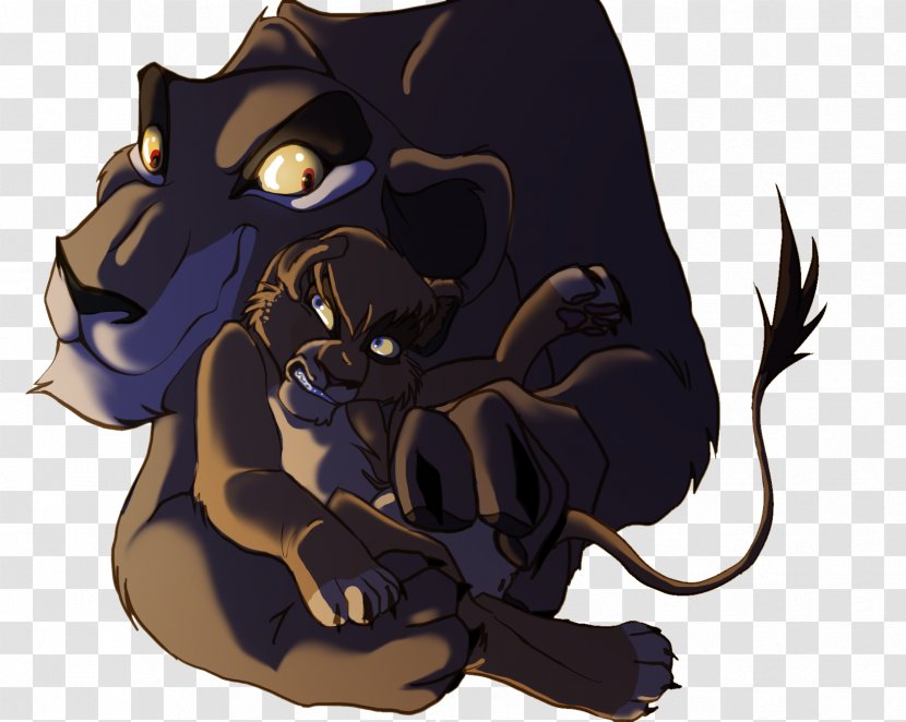 Big Cat Illustration Tail Snout Transparent PNG