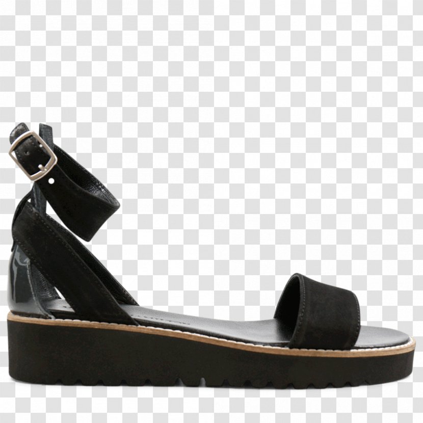 Suede Sandal Shoe - Leather Transparent PNG