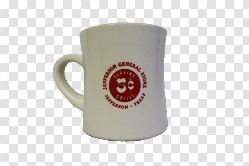 Mug Jefferson General Store Coffee Cup Tableware - Texas Transparent PNG