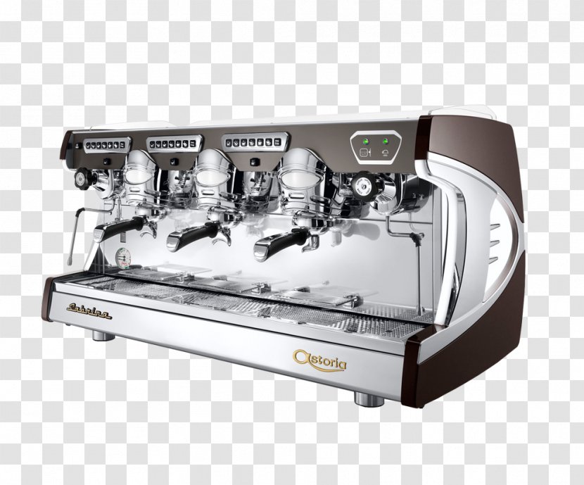 Espresso Coffee Astoria Italian Cuisine Cafe - La Marzocco - Machine Transparent PNG