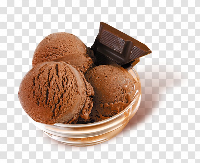 Ice Cream Snow Cone Gelato Chocolate-covered Bacon - Dessert - Chocolate Transparent PNG