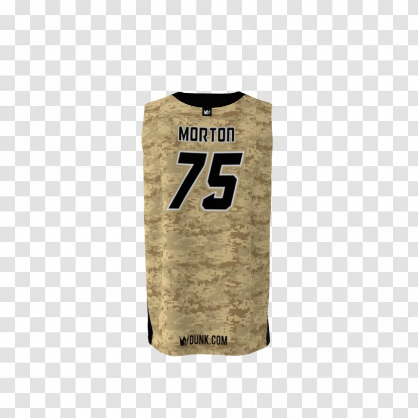 UCF Knights Men's Basketball T-shirt Jersey Uniform - Beige Transparent PNG