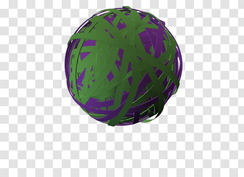 Green Sphere - Magenta - Bouncy Ball Transparent PNG
