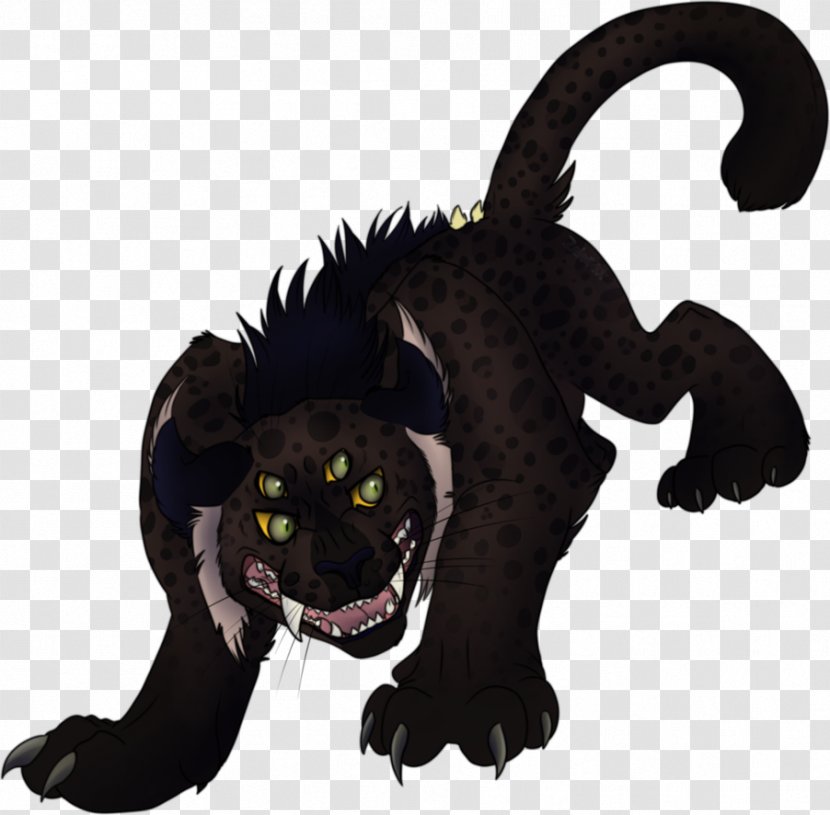 Big Cat Legendary Creature Puma Supernatural - Mammal Transparent PNG