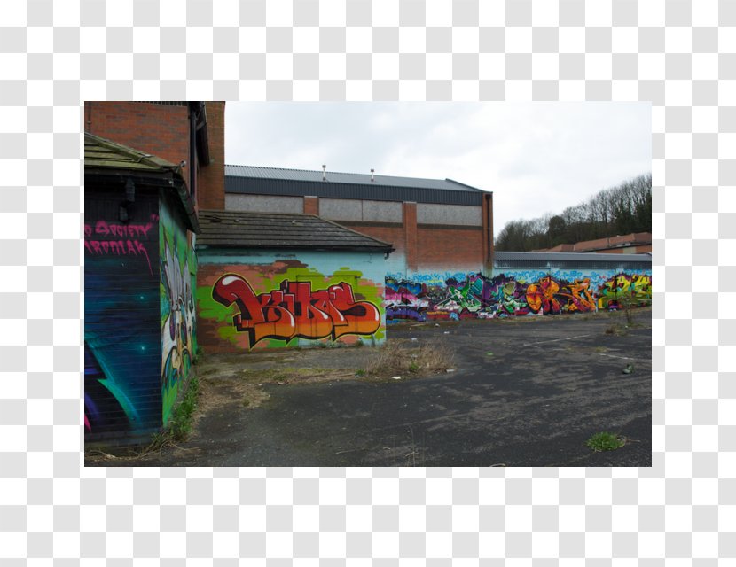 Graffiti Mural Vehicle Asphalt Recreation - Area Transparent PNG