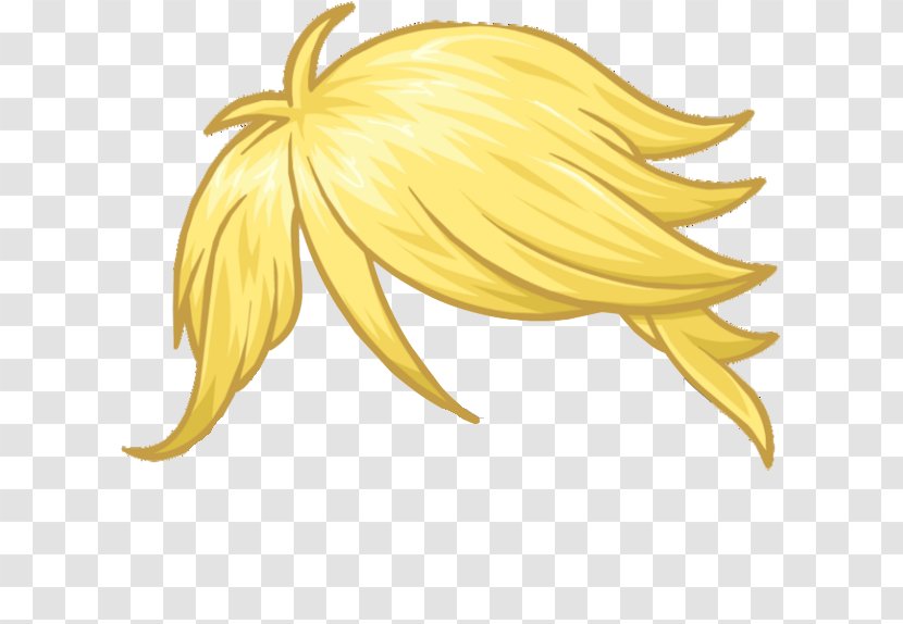 Club Penguin Hairstyle Blond Transparent PNG