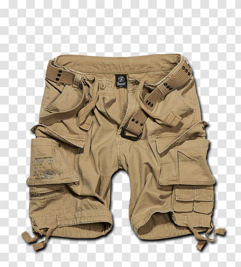 Bermuda Shorts Pants Vintage Clothing - Belt Transparent PNG