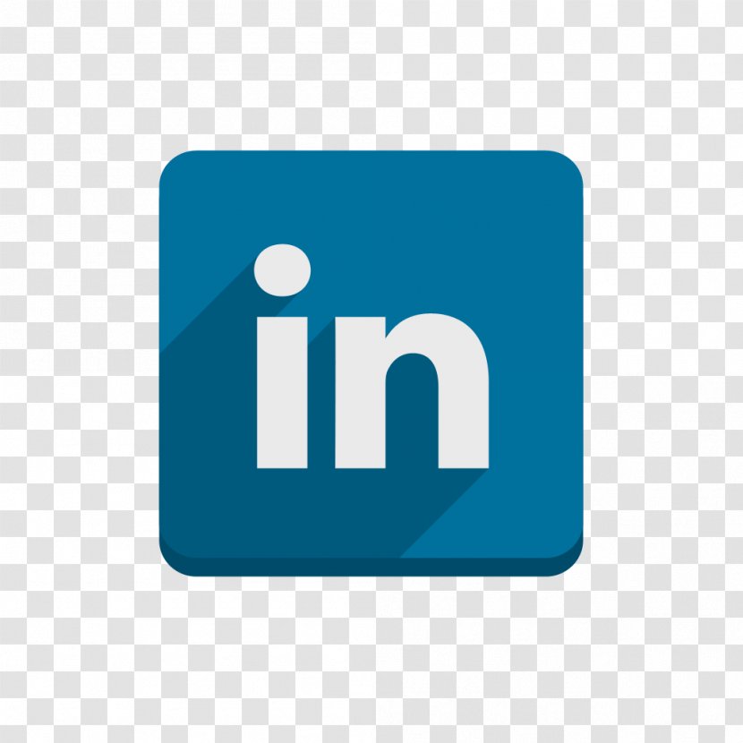 LinkedIn Social Media Blog Like Button - Aqua Transparent PNG