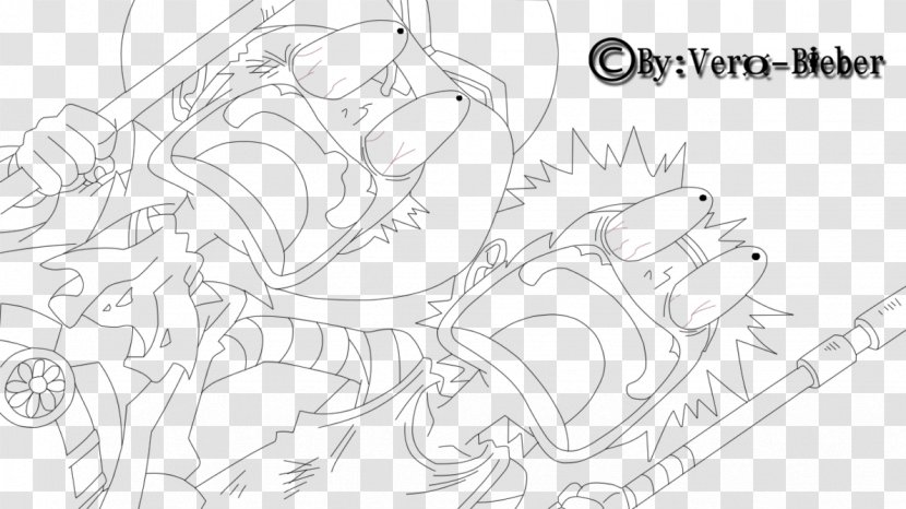 Line Art White Sketch - Drawing - Design Transparent PNG