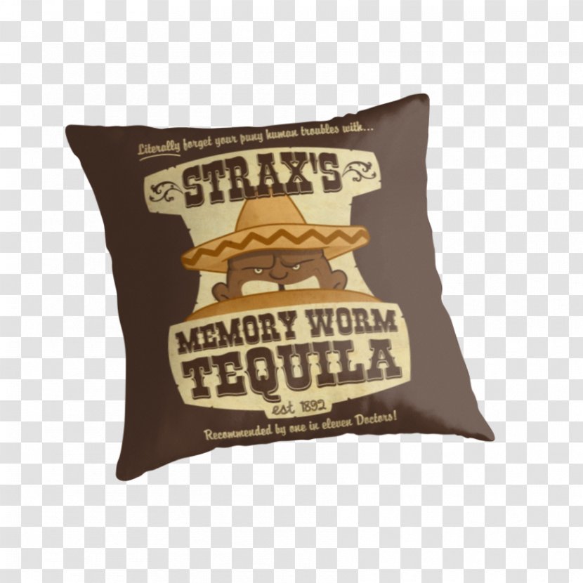 Cushion Throw Pillows T-shirt Worm Tequila Transparent PNG