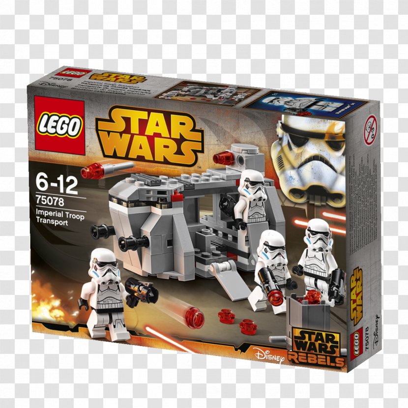 Lego Star Wars Stormtrooper Imperial Troop Transport - Toy Transparent PNG
