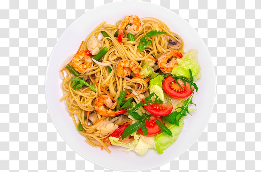 Chow Mein Lo Chinese Noodles Fried Hokkien Mee - Naporitan - Shrimp Transparent PNG