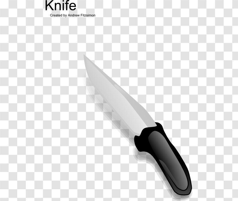 Bowie Knife Hunting & Survival Knives Throwing Utility - Melee Weapon Transparent PNG