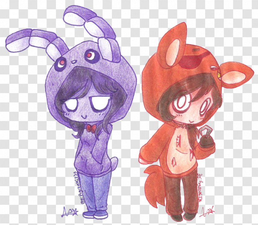 Five Nights At Freddy's Drawing Pencil Cartoon - Watercolor - Mony Transparent PNG