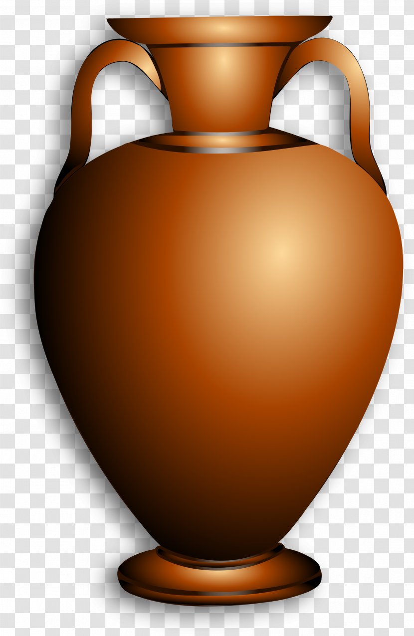 Amphora Pottery Clip Art - Urn - Jars Transparent PNG