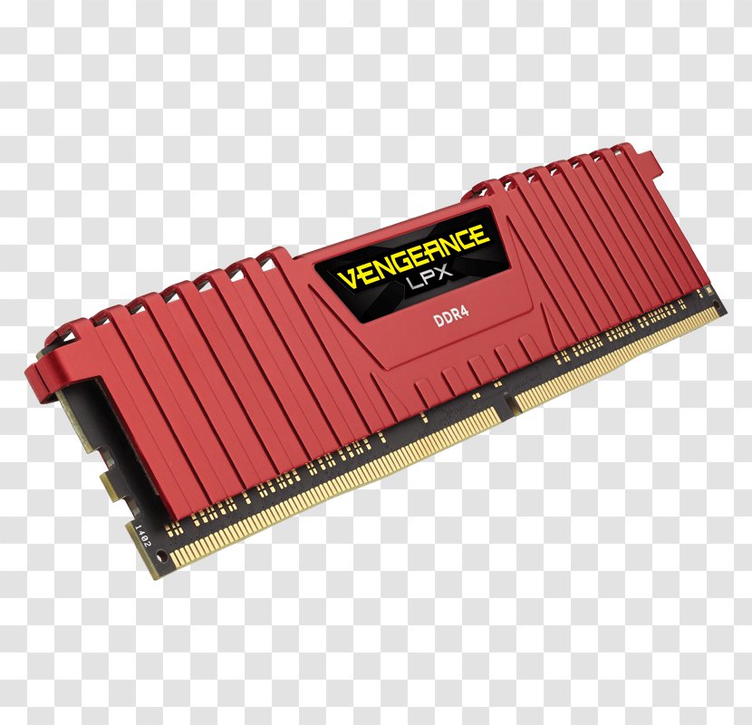 DDR4 SDRAM Corsair Components Vengeance LPX Computer - Electronics Accessory Transparent PNG