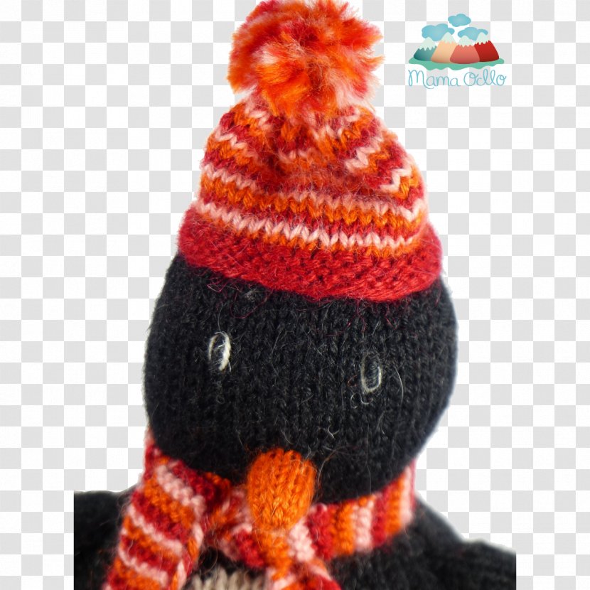 Beanie Knit Cap Wool Knitting - Baby Penguin Transparent PNG