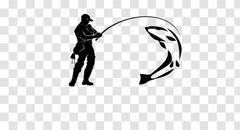 Fisherman Logo Fly Fishing Clip Art - Fictional Character Transparent PNG