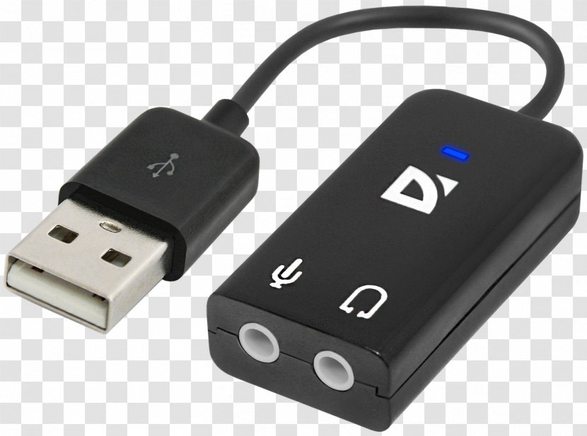 Sound Cards & Audio Adapters Laptop USB - Hardware - External Sending Card Transparent PNG