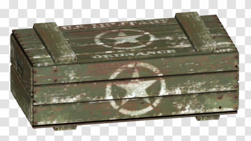Fallout: New Vegas Crate Shipping Container Military Wooden Box Transparent PNG