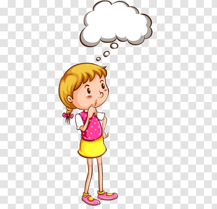 Stock Photography Thought Illustration - Flower - Thinking Child Transparent PNG