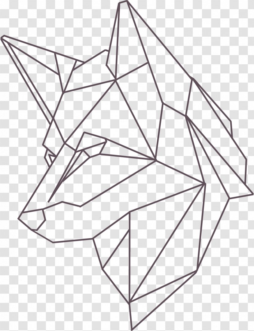 Line Art Paper Drawing Angle Point - Leaf Transparent PNG