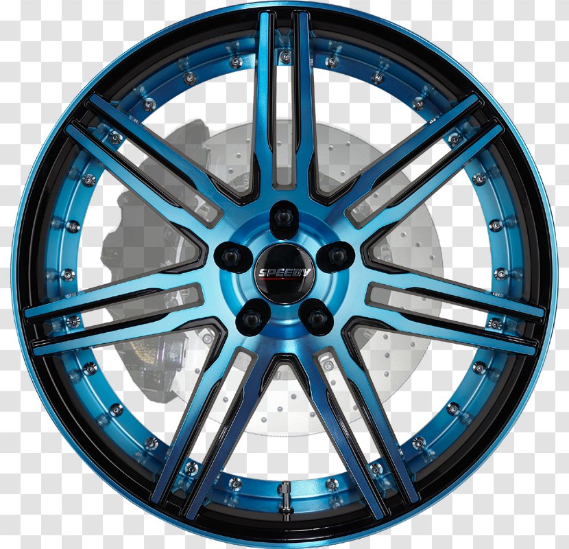 Alloy Wheel Tire Rim Spoke Hubcap - Car Transparent PNG