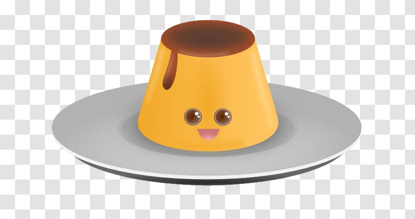 Chocolate Pudding Flan Crxe8me Caramel - Rendering - Cartoon Creative Transparent PNG