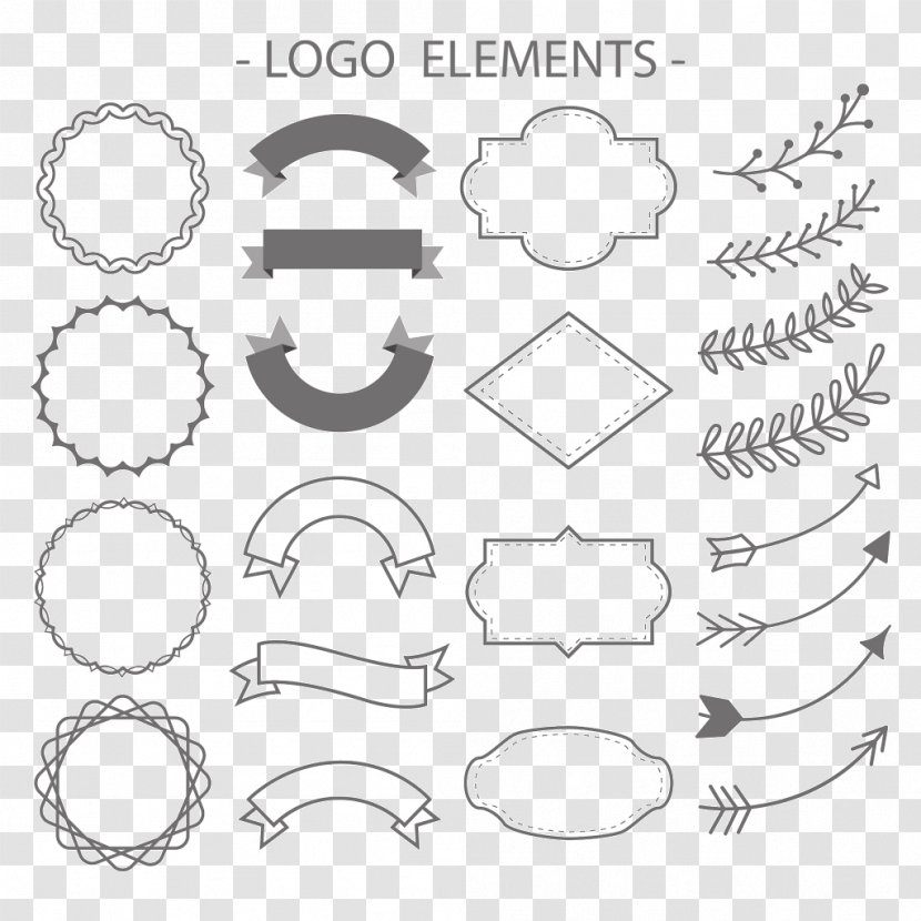 Logo Vector Graphics Drawing Clip Art Image - Hardware Accessory - Ribbon Banner Transparent PNG