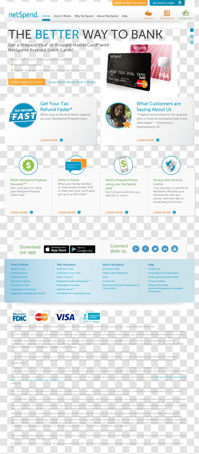 NetSpend Corporation Business Stored-value Card Debit - Brand Transparent PNG