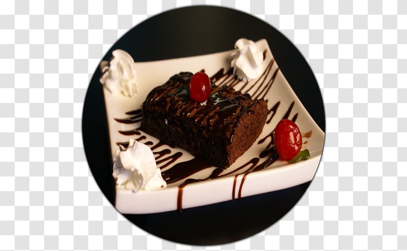 Flourless Chocolate Cake Brownie Sachertorte Christmas Pudding - Dessert Food Transparent PNG