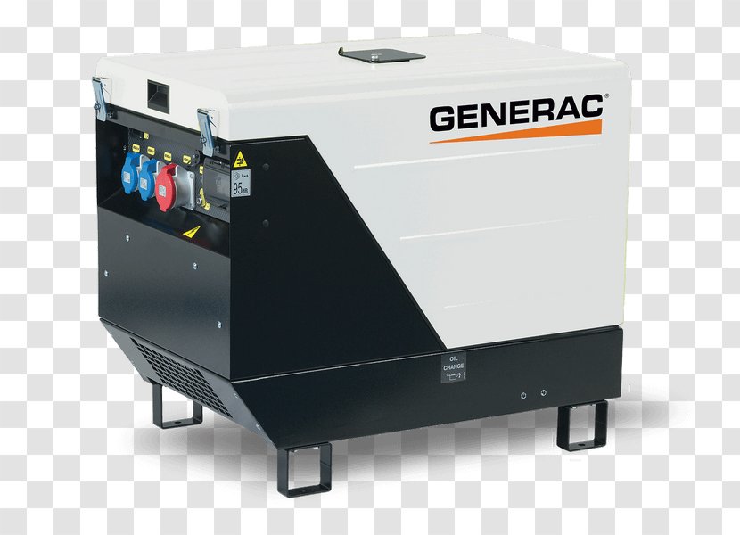 Engine-generator Electric Generator Diesel Engine Electricity - Enginegenerator - Energy Transparent PNG