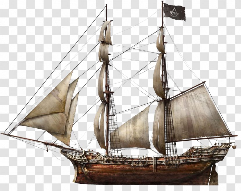 Assassin's Creed IV: Black Flag III Creed: Pirates Edward Kenway - Ship Transparent PNG