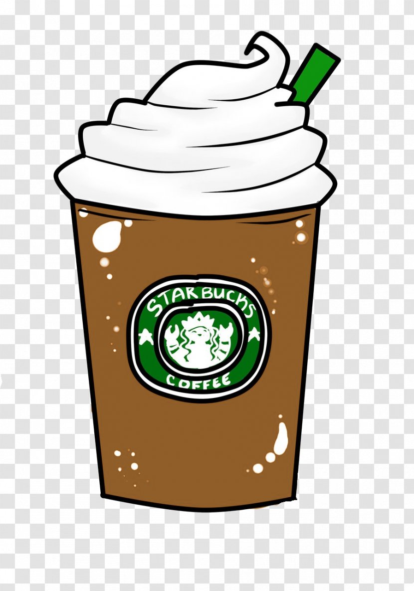 Latte Clip Art Coffee Starbucks Openclipart - Drawing Transparent PNG