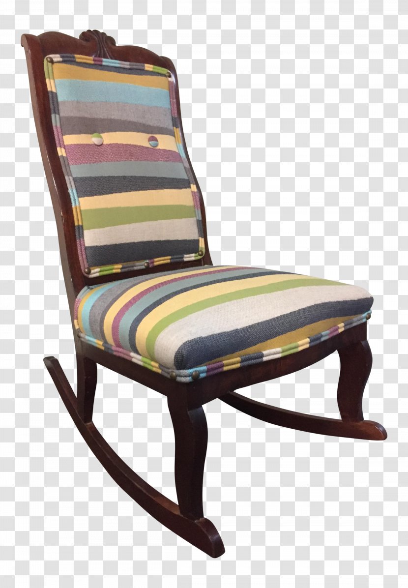 Rocking Chairs Garden Furniture Chairish - Mahogany Chair Transparent PNG