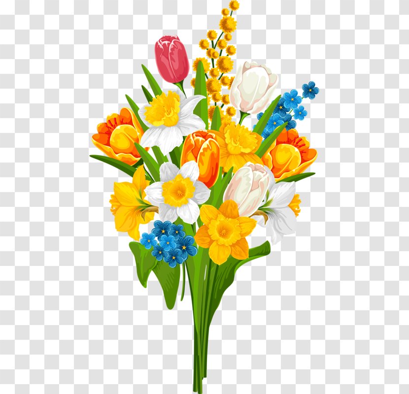 Vector Graphics Clip Art Image Flower - Yellow - Gelbe Tulpen Transparent PNG