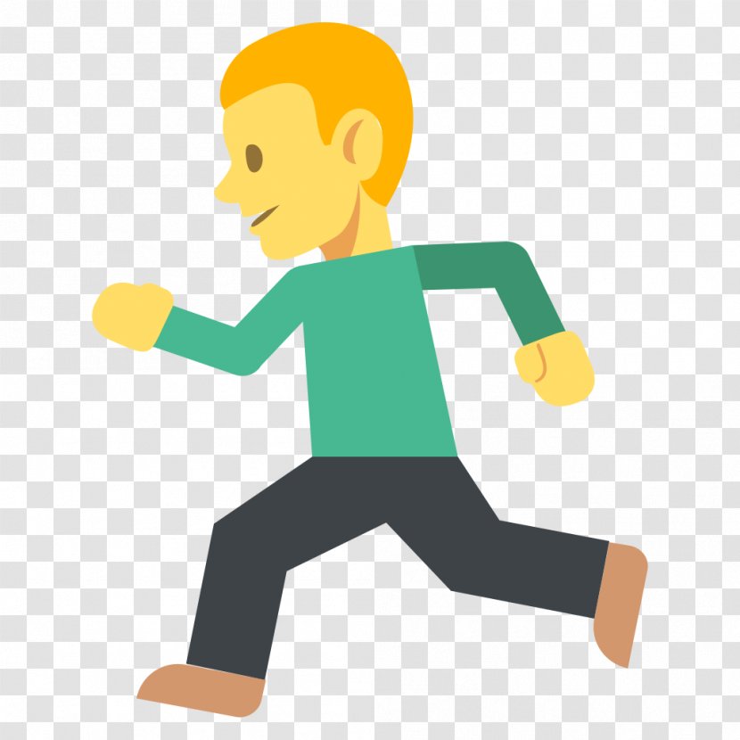 Emoji Meaning Running Word Synonym Transparent PNG