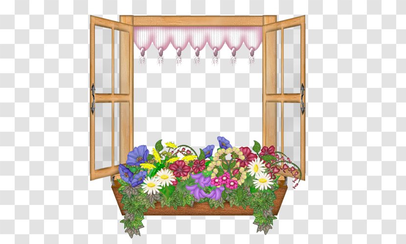 Flower Floral Design Image Clip Art - Plant - Summer Backyard Frame Container Transparent PNG