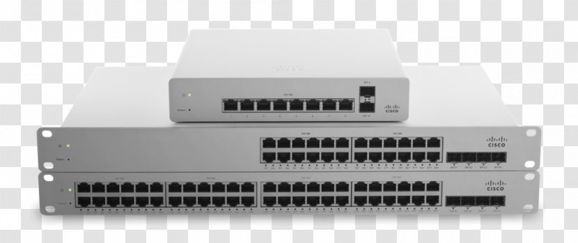 Cisco Meraki Systems Network Switch Gigabit Ethernet Cloud Computing - Computer Transparent PNG
