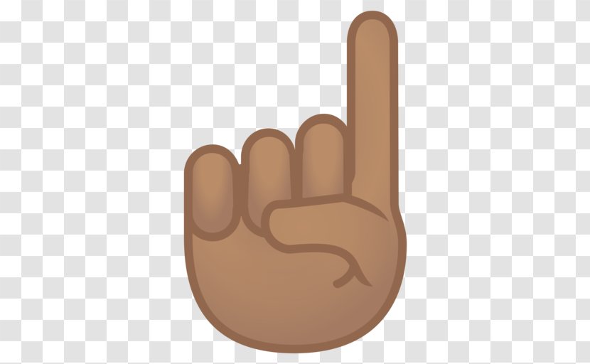 Thumb Human Skin Color Index Finger Dark - Emoji Transparent PNG