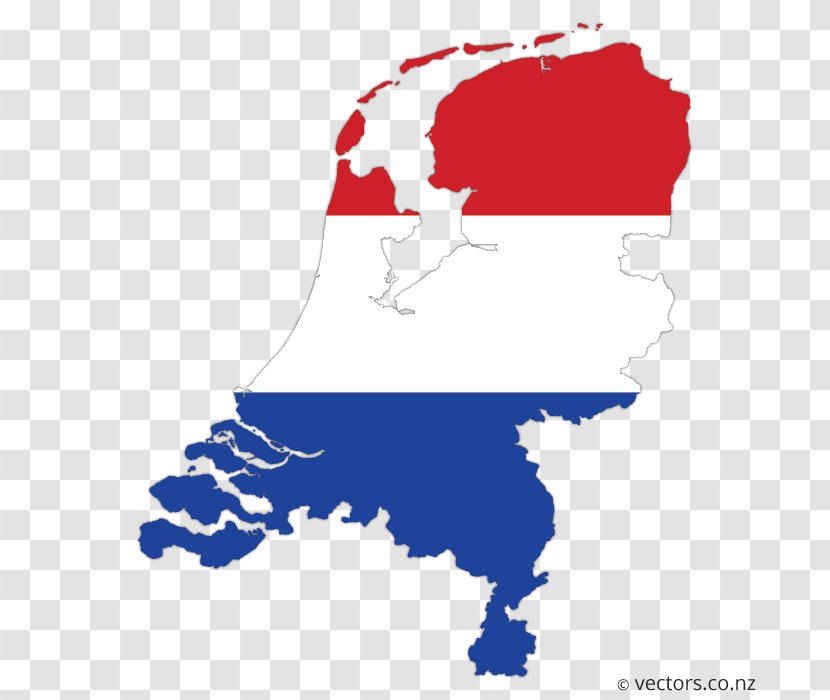 Netherlands Vector Map - Sky - Of The Transparent PNG
