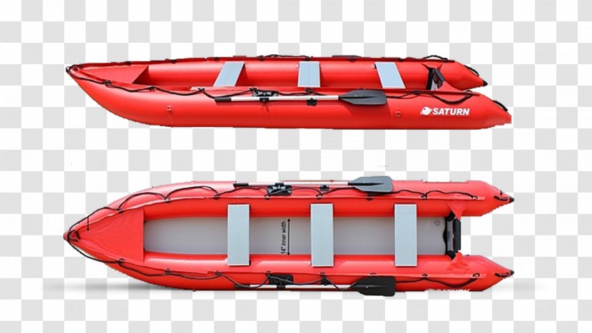 Inflatable Boat Kayak Saturn KaBoat SK430 - Vehicle Transparent PNG