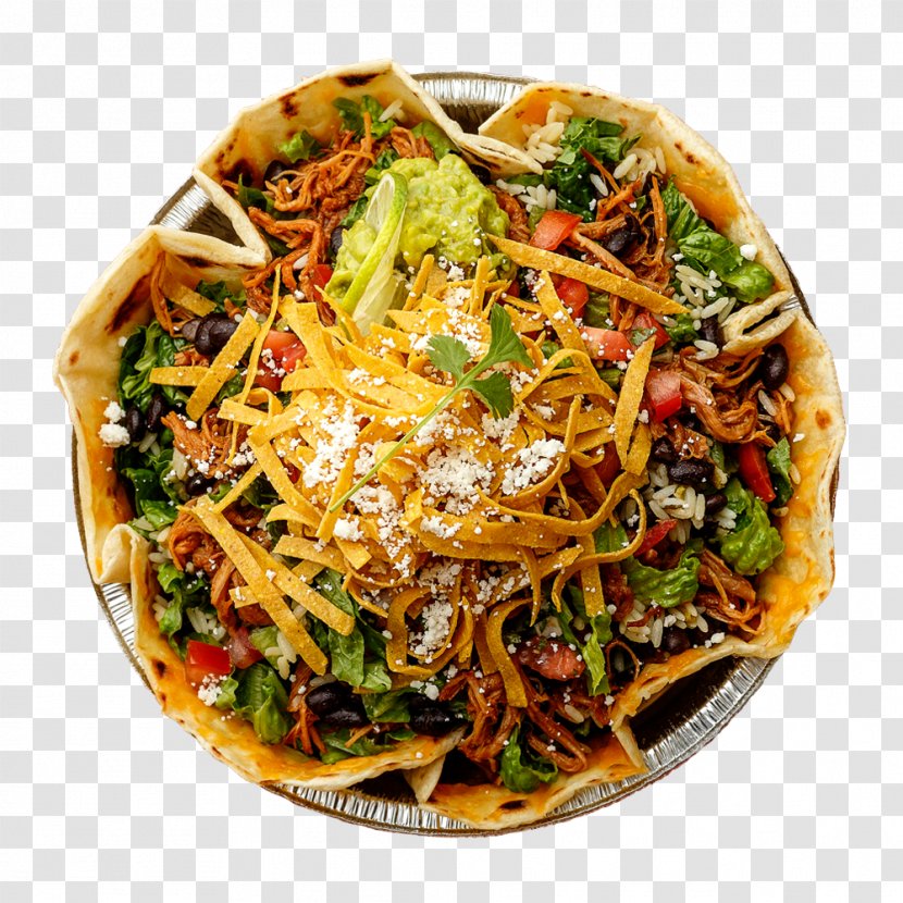 Mexican Cuisine Taco Salad Cafe Rio - Asian Food - Menu Transparent PNG