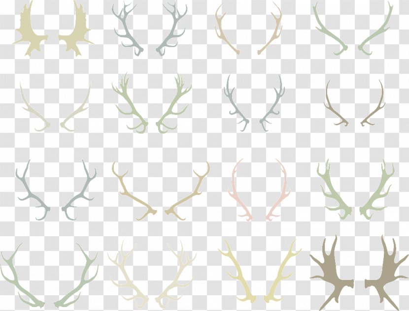 Antler Deer - Leaf Transparent PNG