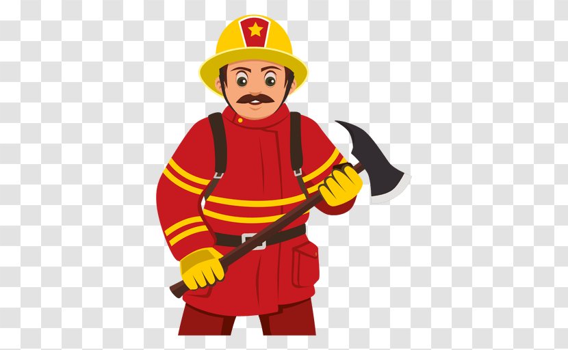 Firefighter Cartoon Royalty-free - Profession - Fire Fighter Transparent PNG