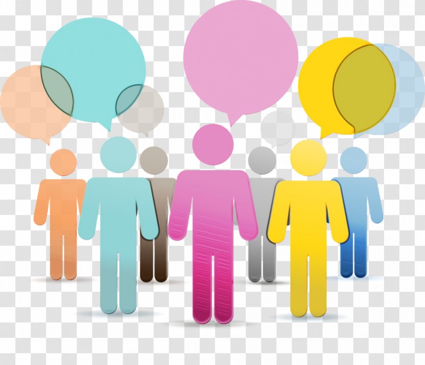 People Social Group Text Clip Art Line - Material Property Transparent PNG