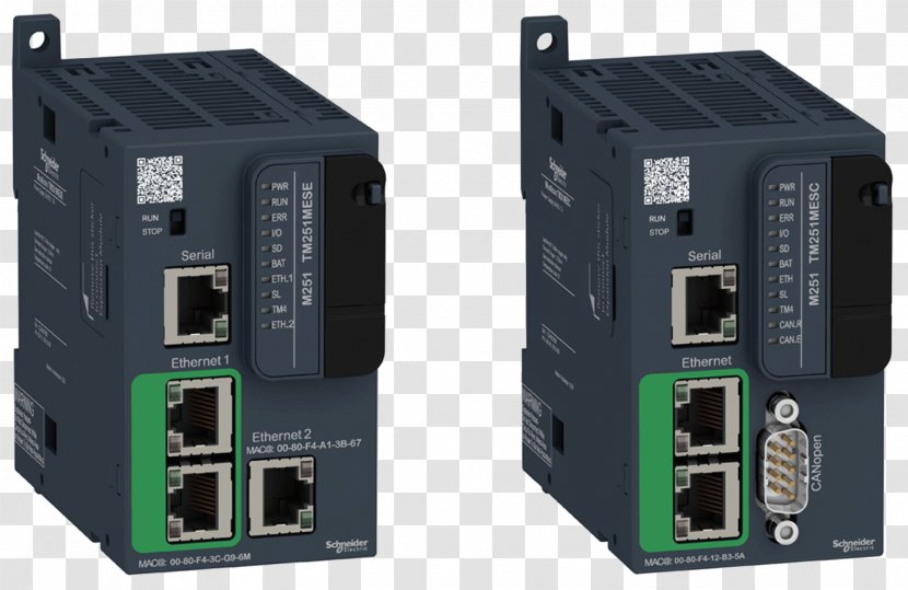 Programmable Logic Controllers Schneider Electric Modicon Ethernet - Circuit Component - Video Surveillance Transparent PNG