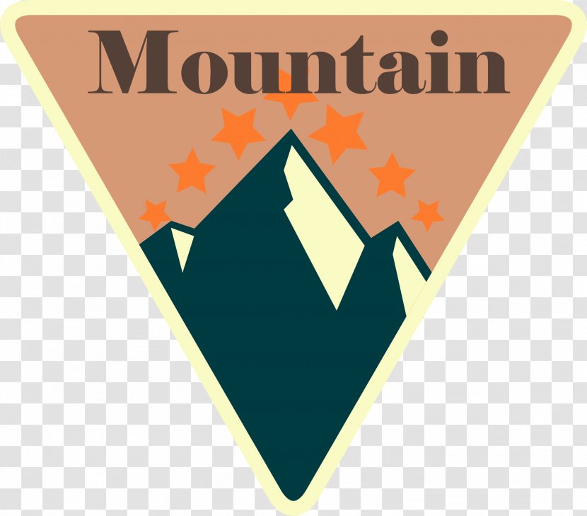 Download Clip Art - Logo - Triangle Peak Label Transparent PNG